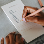 List Notepads, Softcover Set of 3 - Colorblock