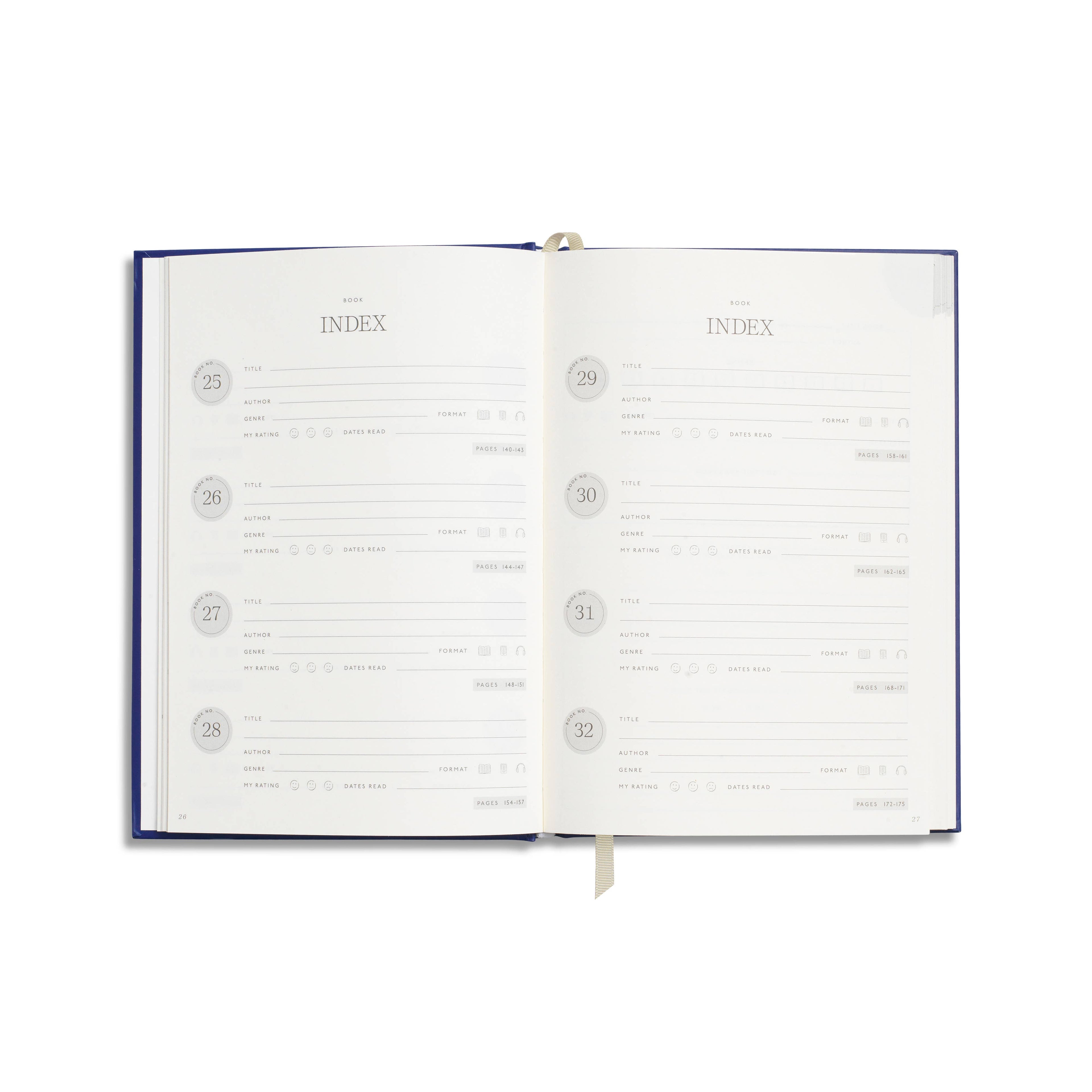 The Midnight Hour Foiled A5 Hardcover Guided Reading Journal