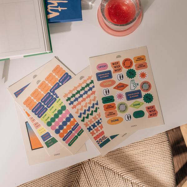Sticker Set, Academic -  Find the Balance