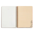Guided Recipe Journal, Hardcover B5 Spiral - Eat Well