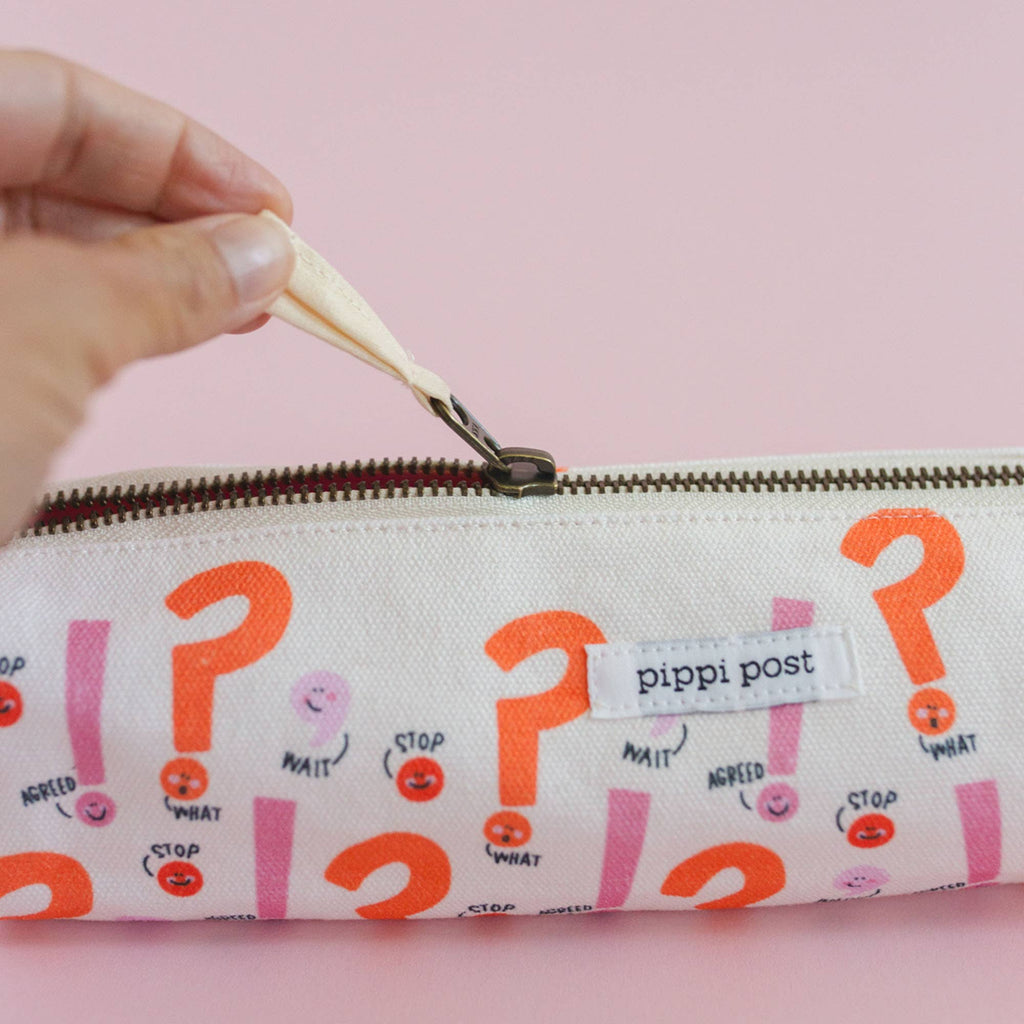 Punctuation Pencil Pouch