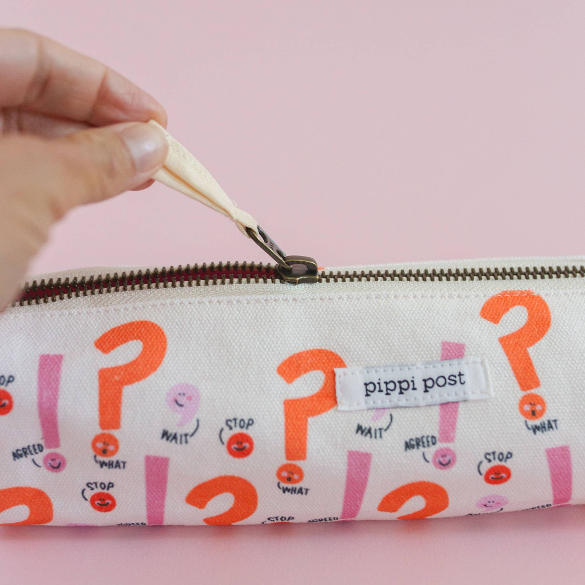 Punctuation Pencil Pouch