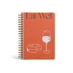 Guided Recipe Journal, Hardcover B5 Spiral - Eat Well