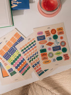 Sticker Set, Academic -  Find the Balance