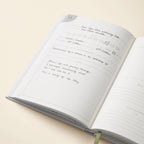 The Midnight Hour Foiled A5 Hardcover Guided Reading Journal