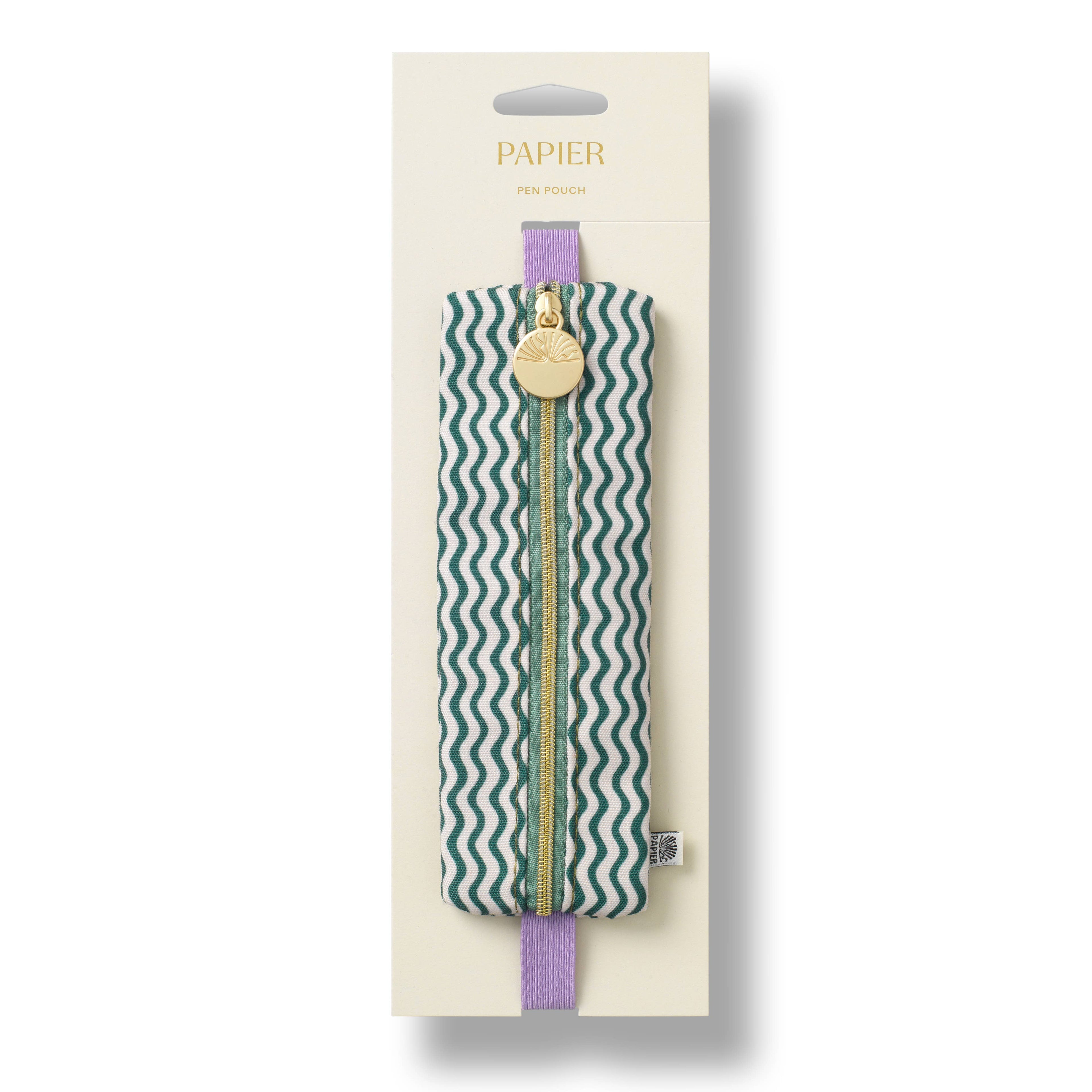Elastic Pen Pouch - Zig Zag
