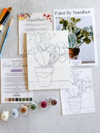 Plant Still Life Mini Paint By Number