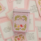 Ask Away Conversation Cards - Deck of Cards + Storage Tin