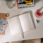 Guided Wellness Journal, A5 Hardcover - Warmth