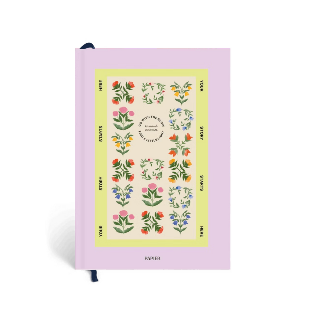 Guided Gratitude Journal, A5 Hardcover - Taking My Time