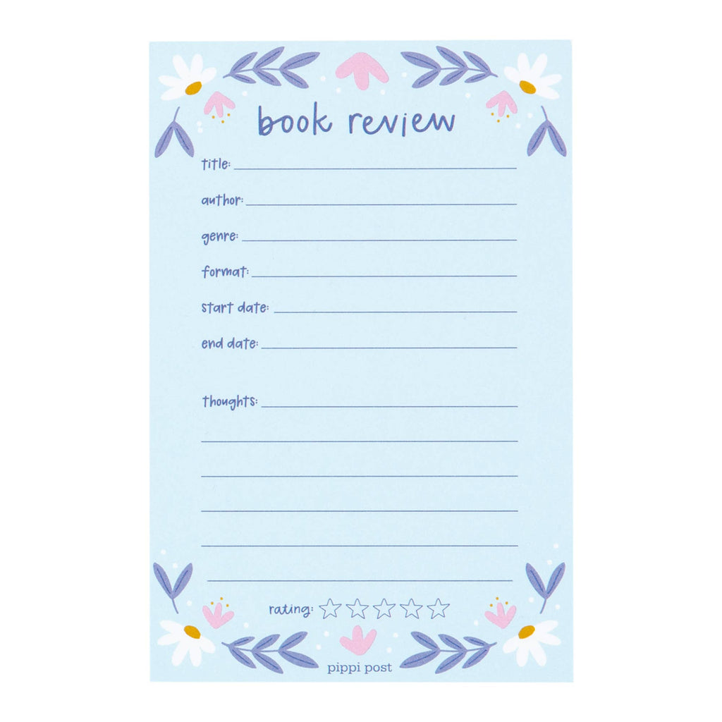 Blue Book Review 4x6 Notepad