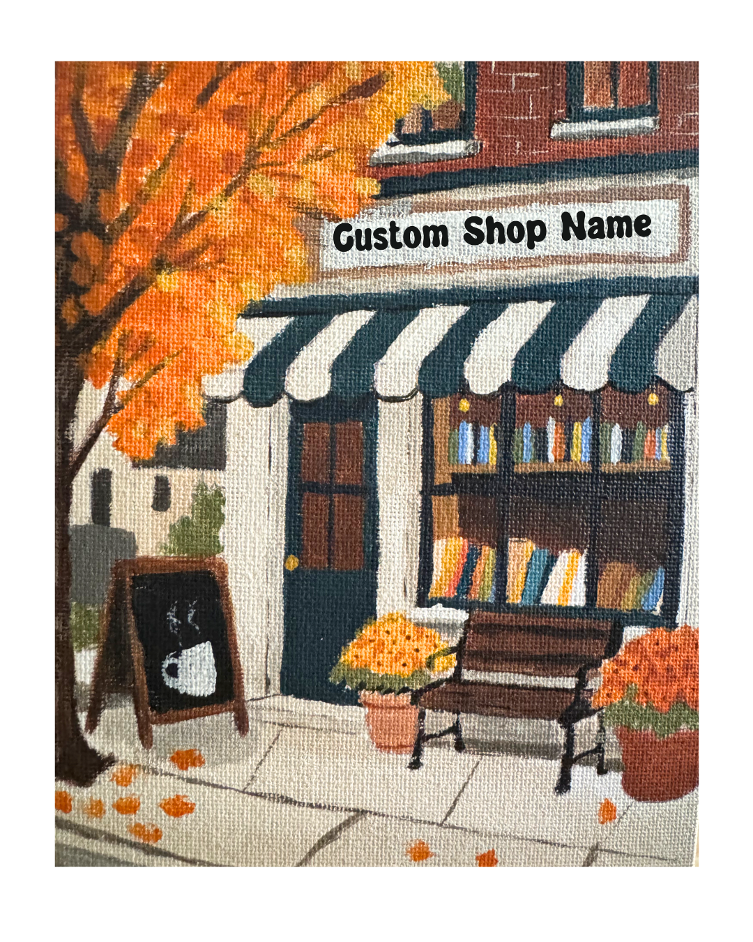 Custom Book Shop Mini Paint By Number