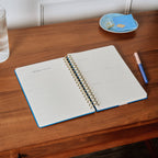 Daily Planner, Undated, B5 Spiral Hardcover - Bold