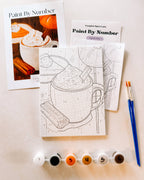 Pumpkin Spice Latte Mini Paint By Number