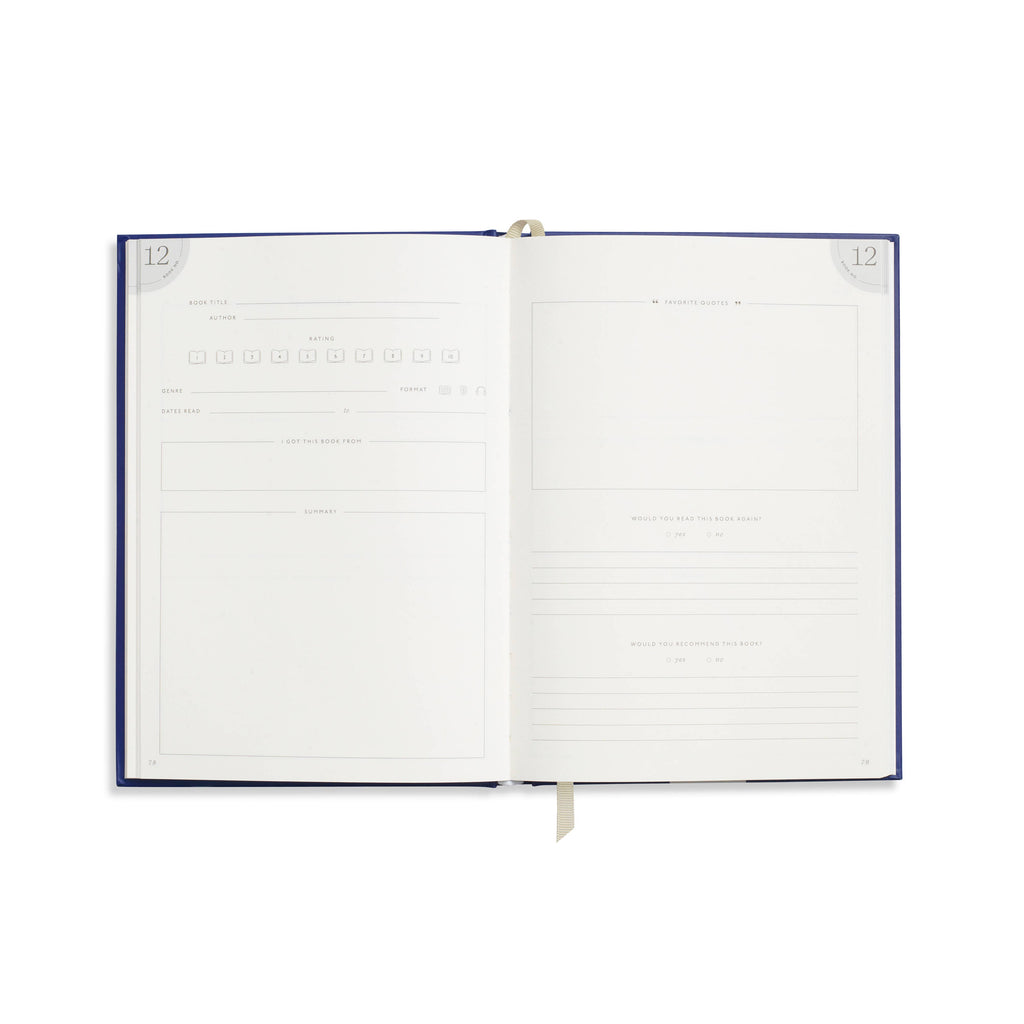 The Midnight Hour Foiled A5 Hardcover Guided Reading Journal