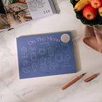 Weekly Meal Planner & Grocery List, Undated - On the Menu