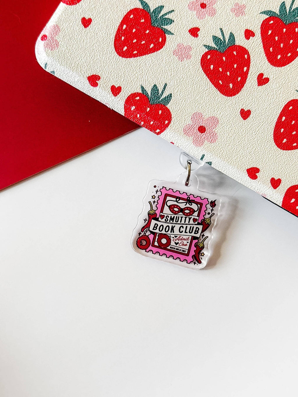 Smutty Book Club e-reader charm