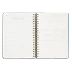 Daily Planner, Undated, B5 Spiral Hardcover - Bold