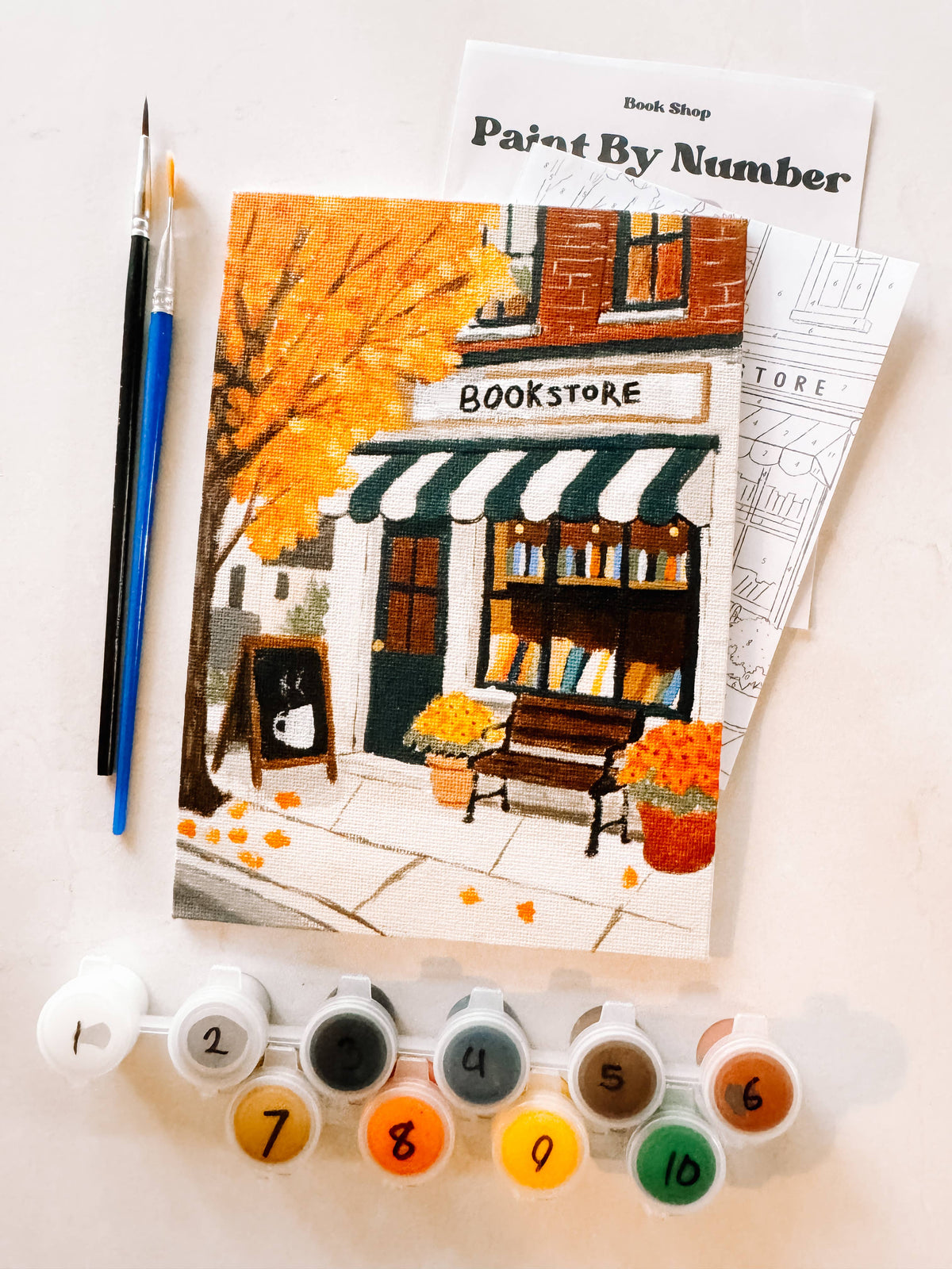 Custom Book Shop Mini Paint By Number