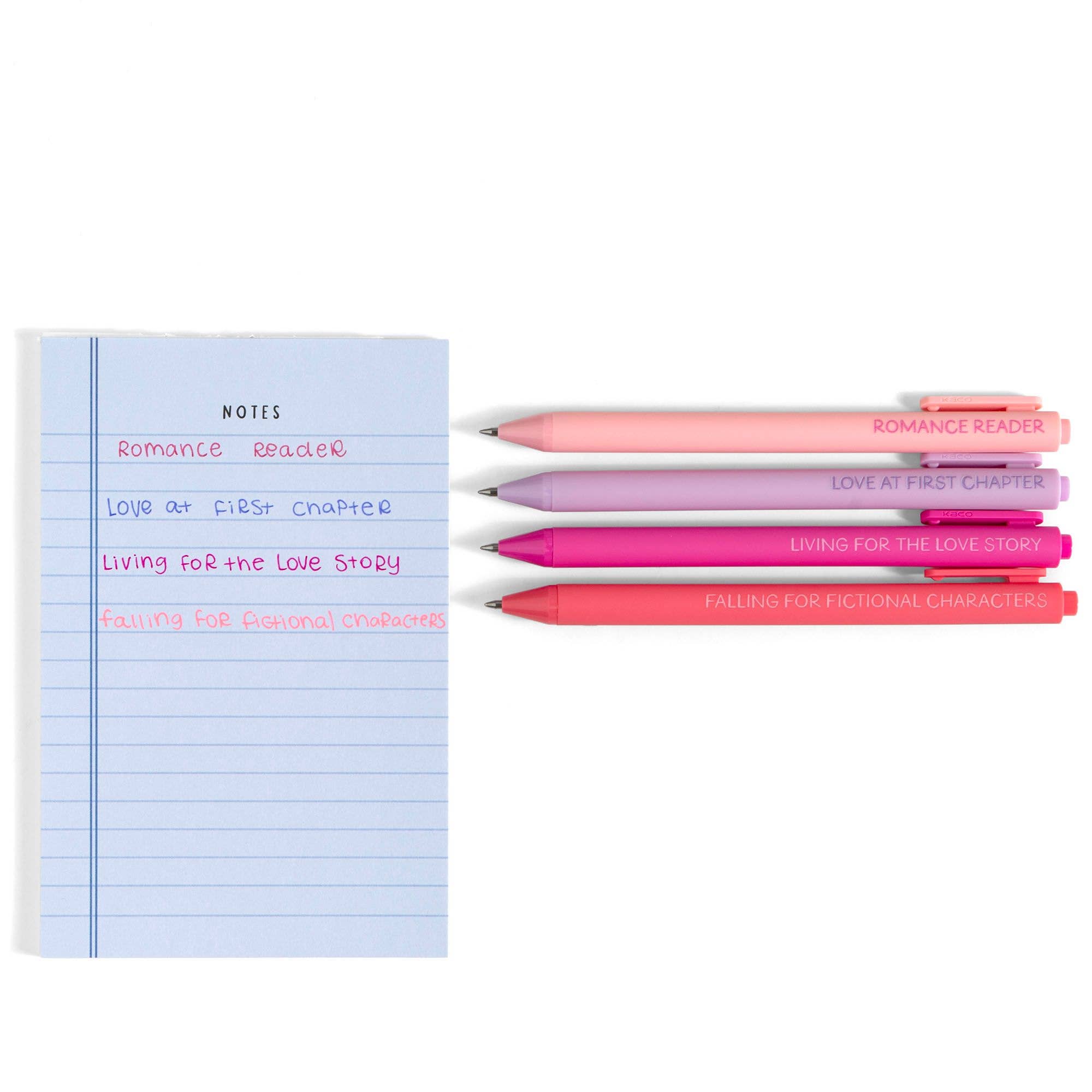 Romance Reader Pen Set