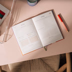 Guided Wellness Journal, A5 Hardcover - Warmth