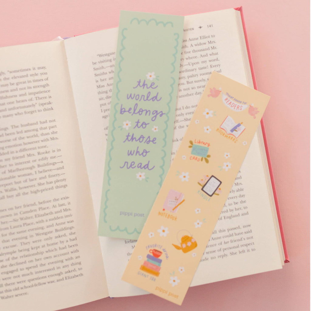The World Belongs to Those Who Read Bookmark Set