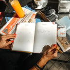 Guided Travel Journal, A5 Hardcover - Follow The Sun