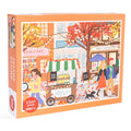 Sweater Weather Cozy Fall Town – 500 Piece Jigsaw Puzzle