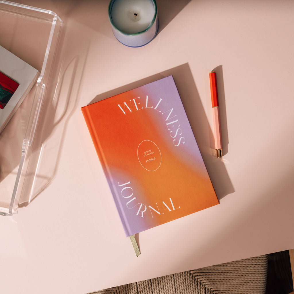 Guided Wellness Journal, A5 Hardcover - Warmth