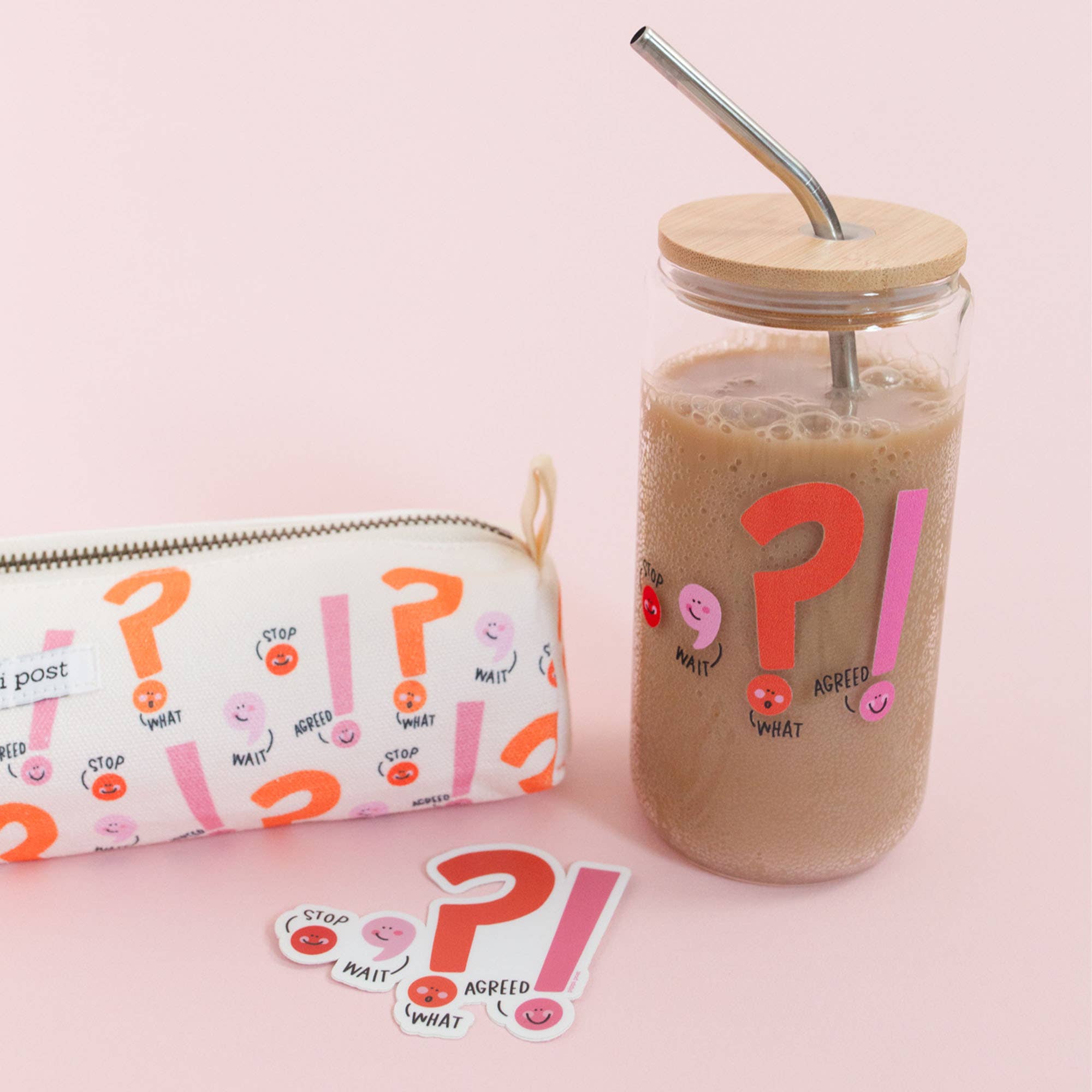 Punctuation Pencil Pouch