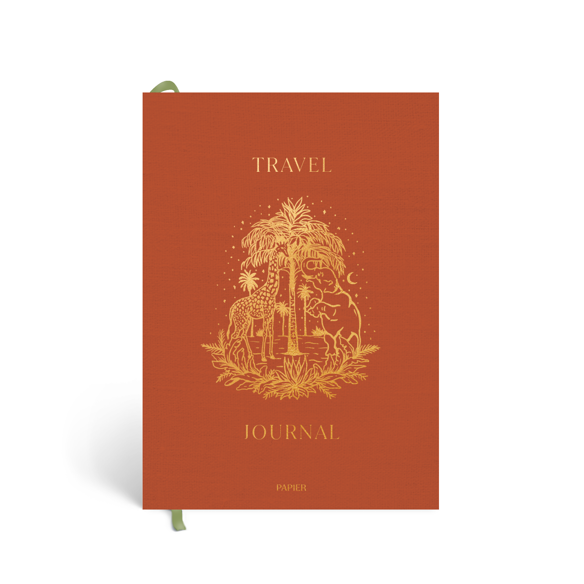 Guided Travel Journal, Foiled, A5 Hardcover - All Aboard