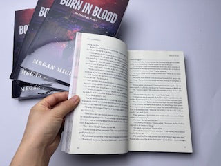 PREORDER: Born in Blood - Sprayed Edges, Special Edition, Signed Book!